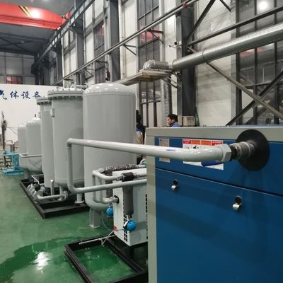40 फीट कंटेनर 100Nm3h प्रवाह रेटेड Psa N2 जनरेटर ASME के साथ
