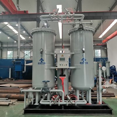 सीई प्रमाणपत्र के साथ 60Nm3hr पीएसए नाइट्रोजन गैस जनरेटर समायोज्य दबाव