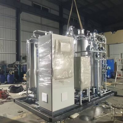 कंटेनर प्रकार खाद्य उद्योग के लिए CO2 गैस गैस शुद्धिकरण प्रणाली