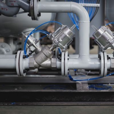 संशोधित वातावरण भंडारण के लिए स्किड-माउंटेड डिज़ाइन नाइट्रोजन पीएसए यूनिट