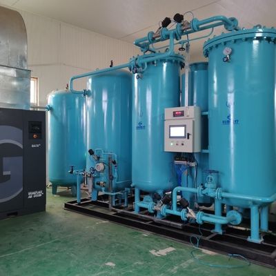 15NM3HR कम बिजली की खपत ऑक्सीजन गैस बनाने की मशीन ISO9001 के साथ