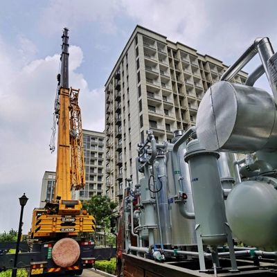 उच्च स्वचालन हाइड्रोजन गैस वसूली प्रणाली ISO9001 के साथ बड़ी प्रवाह दर