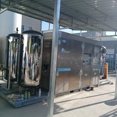 99.9% शुद्धता हाइड्रोजन गैस वसूली प्रणाली ISO9001 प्रमाणन के साथ