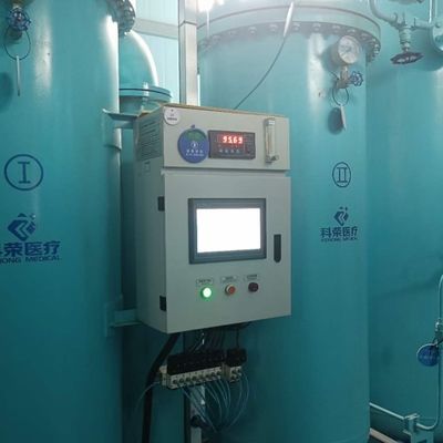 सिलेंडर भरने की प्रणाली के साथ आसान स्थापना ऑक्सीजन गैस बनाने की मशीन