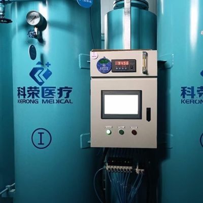 95% शुद्धता स्वचालित संचालन ASME के साथ ऑक्सीजन गैस बनाने की मशीन