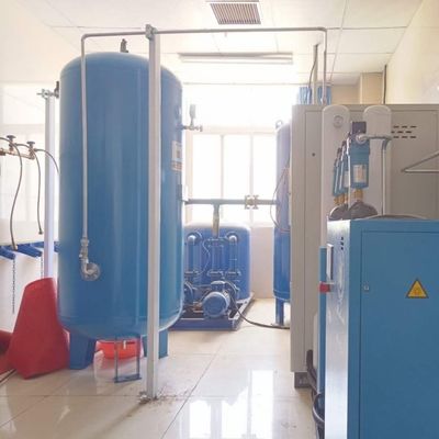 380V स्टेनलेस स्टील 40 जीपी कंटेनर छोटे ऑनसाइट पीएसए आधारित ऑक्सीजन संयंत्र