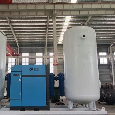 स्वचालित खाद्य ग्रेड 50NM3HR उच्च शुद्धता PSA नाइट्रोजन जनरेटर