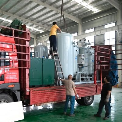 380V 60Hz नाइट्रोजन एयर जनरेटर प्लांट
