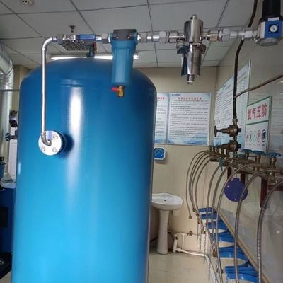 ऑक्सीजन ऑनसाइट मॉनिटर के साथ अस्पताल के लिए पीएसए प्रणाली द्वारा ऑक्सीजन उत्पादन