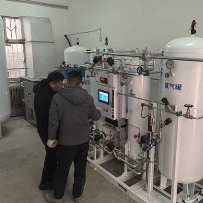 सिलेंडर भरने वाले स्टेशन के साथ पीएसए संपीड़ित वायु ऑक्सीजन जनरेटर