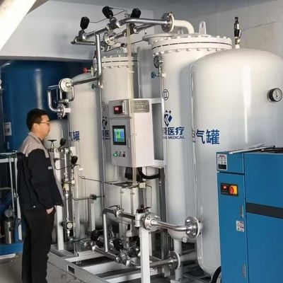 कम्पैक्ट डिजाइन हवा कंप्रेसर के साथ संपीड़ित हवा ऑक्सीजन जनरेटर