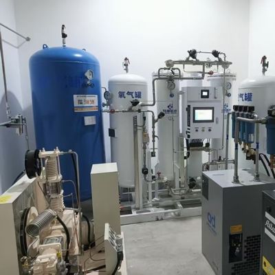 ऑक्सीजन बूस्टर पैकेज के साथ 20 एमपीए संपीड़ित वायु ऑक्सीजन जनरेटर