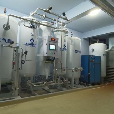 SCFM प्रवाह दर समायोज्य चिकित्सा प्रमाणित ऑक्सीजन पीएसए जनरेटर