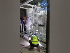 स्वचालित उत्पादन पीएसए नाइट्रोजन गैस जनरेटर पैकेज कंटेनर में मोबाइल प्रकार