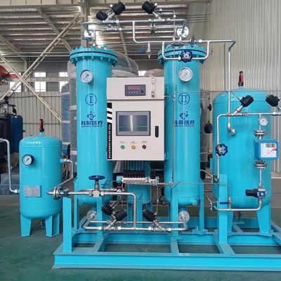 स्किड माउंटेड डिजाइन पीएसए मेडिकल ऑक्सीजन जनरेटर आईएसओ 13485 स्वीकृत