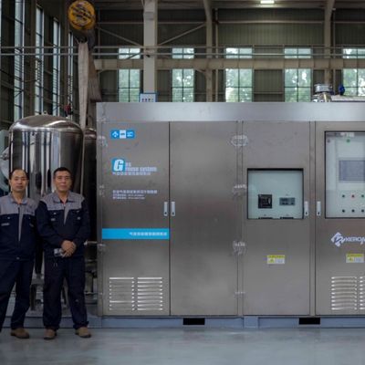 ऑनलाइन शुद्धता मॉनिटर के साथ IP65 ग्रेड हीलियम गैस ड्रायर रिकवरी सिस्टम