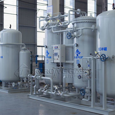 संशोधित वायुमंडल भंडारण के लिए छोटे स्किड उच्च शुद्धता पीएसए नाइट्रोजन जनरेटर