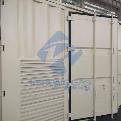 40HQ मानक कंटेनर नाइट्रोजन गैस उत्पादन संयंत्र लंबी सेवा जीवन