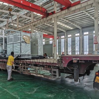 एएसएमई प्रमाण पत्र के साथ छोटे आकार की स्किड आर गैस वसूली सुखाने की मशीन