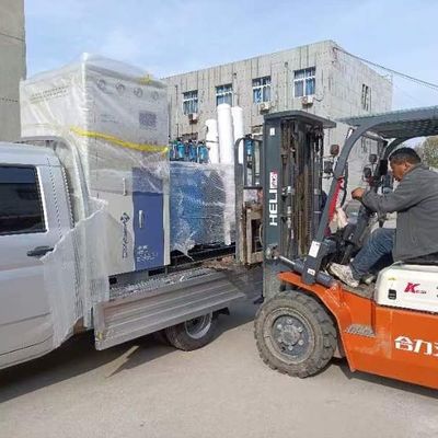 5Nm3hr छोटे प्रवाह दर क्षमता 220V वोल्टेज पीएसए आधारित ऑक्सीजन संयंत्र