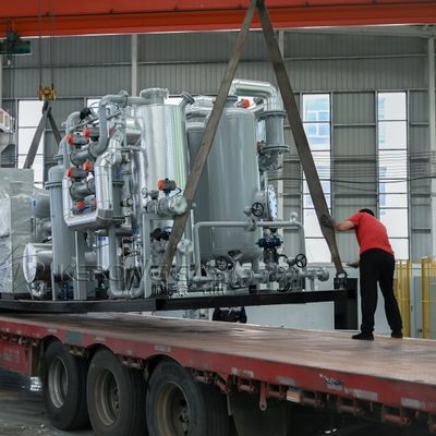 सीई प्रमाणित सूखी इकाई के साथ साइट पर ऑटो कम दबाव गैस वसूली प्रणाली