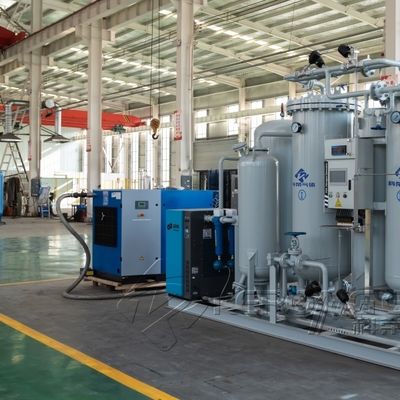 कई अनुप्रयोगों के लिए बड़े प्रवाह दर शुद्धता समायोज्य नाइट्रोजन पीएसए सिस्टम