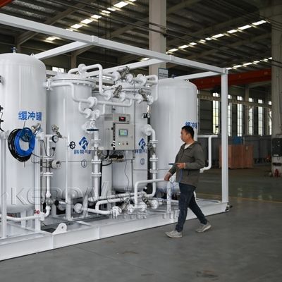 PLC Controlled Air Compressor Nitrogen Generator For Food And Bevergae