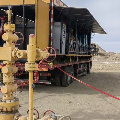 पाइप के लिए कंटेनर प्रकार झिल्ली पृथक्करण नाइट्रोजन जनरेटर